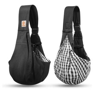 Tomkas Black Pet Sling Carrier
